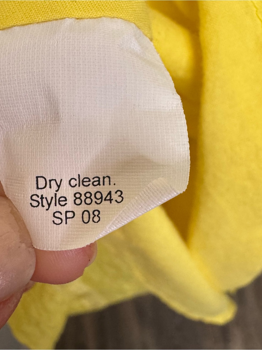 J Crew Sleeveless Yellow Cotton Sleeveless Fit and Flare Dress Size 6 - Picture 9 of 10